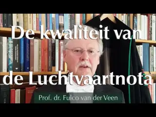 De kwaliteit van de Luchtvaartnota
