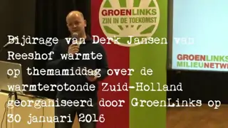 Derk Jansen over de warmterotonde Zuid Holland